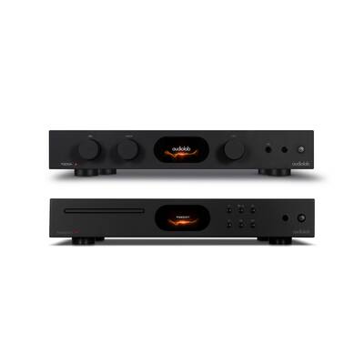 картинка Комплект стерео усилитель и CD транспорт AudioLab 7000A & 7000CDT BUNDLE black от магазина Одежда+