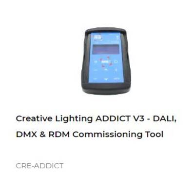 картинка Прибор для настройки системы Control4 Creative Lighting ADDICT V3 - DALI, DMX & RDM Commissioning Tool от магазина Одежда+