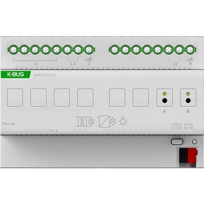 картинка Диммер DIN-реечный 2-канальный GVS KNX SCR Dimming Actuator 2-Fold от магазина Одежда+