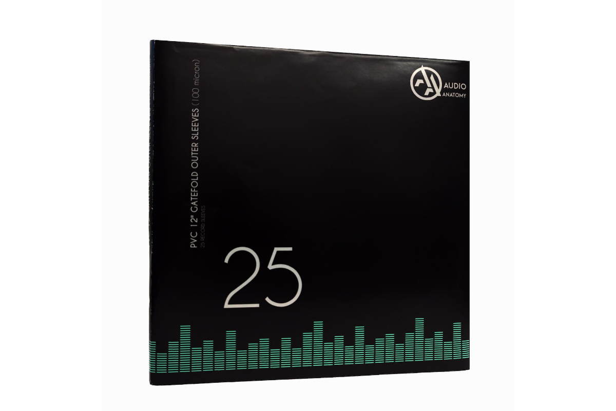 картинка Внешние конверты 100 мкм (25 шт.) для пластинок 12“ Audio Anatomy PVC GATEFOLD OUTER SLEEVES от магазина Одежда+