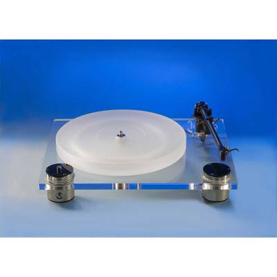 картинка Проигрыватель виниловых дисков Scheu Analog CELLO R202 ORTOFON SUPER OM 10 clear acrylic от магазина Одежда+