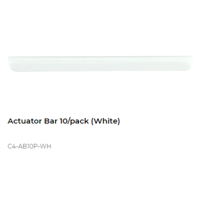 картинка Заглушка верхняя Control4 ACTUATOR BAR 10/PACK (WHITE) white от магазина Одежда+